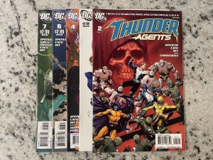 5 Thunder Agents DC Comic Books # 2 3 4 6 7 Batman Flash Superman Arrow 40 J854