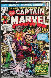 Captain Marvel #42 Regular Edition (1975) Captain Marvel