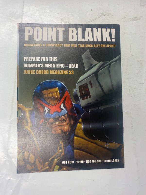 2000 AD Prog 1139 Fleetway LTD UK Comic Magazine 11 KM44