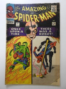 The Amazing Spider-Man #37 (1966) Marvel's Web Slinger! Good+ Condition!