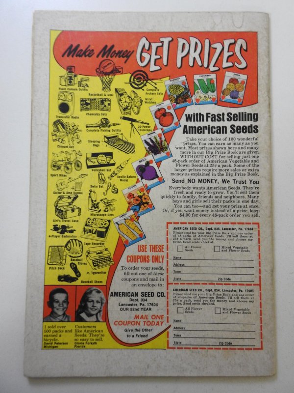 G.I. Combat #141 (1970) VG Condition centerfold detached top staple