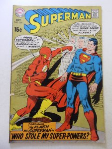 Superman #220 (1969) VG+ condition