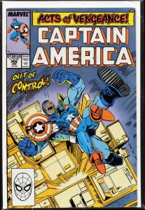 Captain America #366 (1990) Captain America