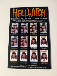 Hellwitch - Hellbourne #1 Green Chase Edition, rare!