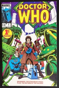 Doctor Who #1-3 (1984) - [KEY] First Solo Series - VF+/NM