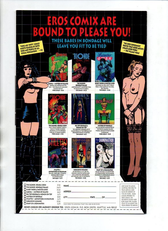 Cannibal Comix - Cannibal Porn #1 - Eros Comix - 1994 - VF | Comic Books - Modern Age, Eros  Comix, Adult / HipComic