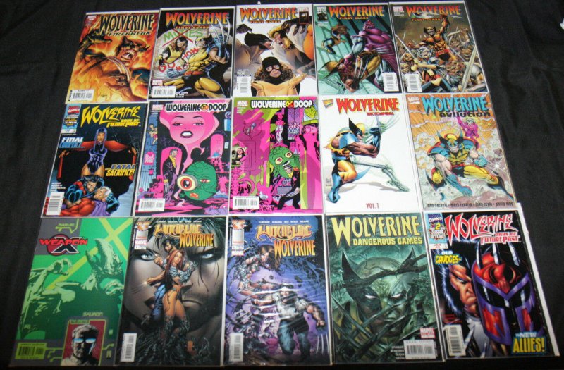 WOLVERINE MODERN AGE COMIC LOT 74PC (VF-NM)
