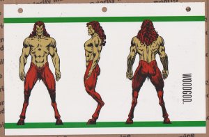 Official Handbook of the Marvel Universe Sheet- Woodgod