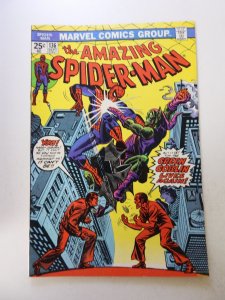 The Amazing Spider-Man #136 (1974) FN+ MVS intact stains back cover