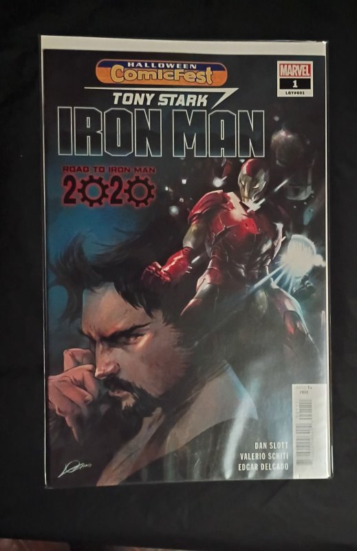 Tony Stark: Iron Man #1 (2018) Halloween Comicfest variant
