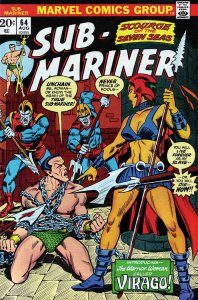 Sub-Mariner, The (Vol. 2) #64 FAIR ; Marvel | low grade comic August 1973 Namor