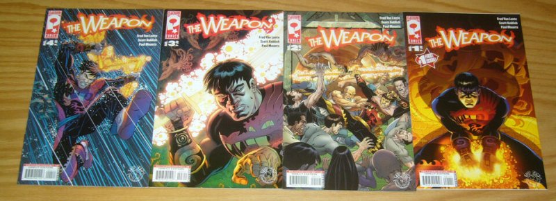The Weapon #1-4 VF/NM complete series Top Cow ; Platinum