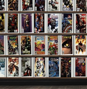 Huge Lot 140+ Comics with Captain America, Thor, The Ultimates 2 & More!