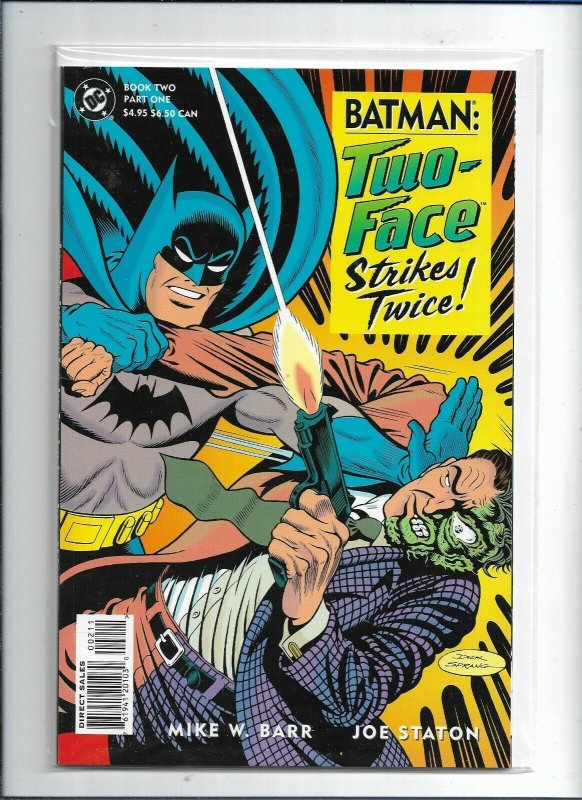 Batman: Two-Face Strikes Twice! #1-2 Full Set (1993, DC Comics) NM  nw81