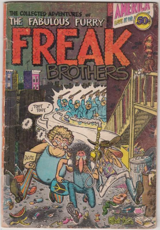 Fabulous Furry Freak Brothers #1 (Jan-71) GD- Affordable-Grade The Freak Brot...