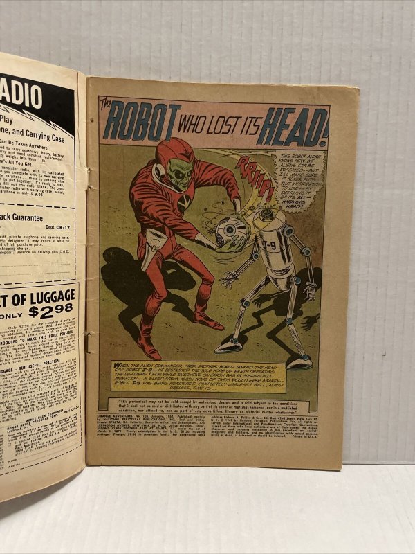 Strange Adventures￼ #136 READER