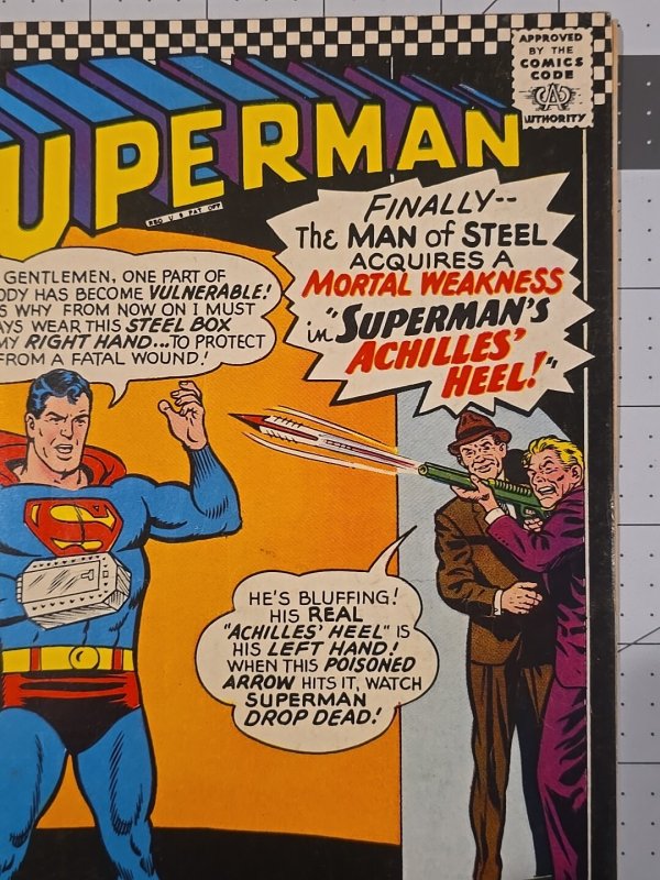 Superman #185 (DC Comics April 1966)