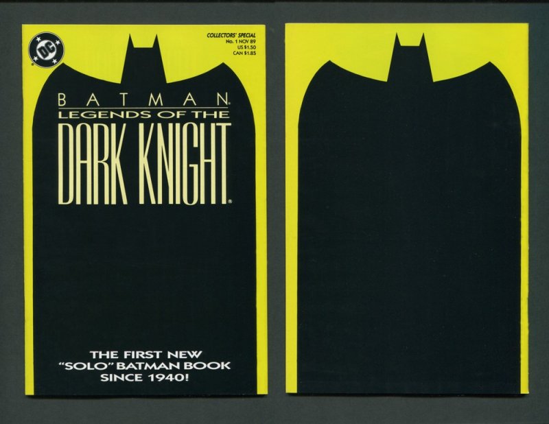 Batman:Legends of the Dark Knight #1 - #5 (MASTER SET) 9.4 - 9.6 NM  1989