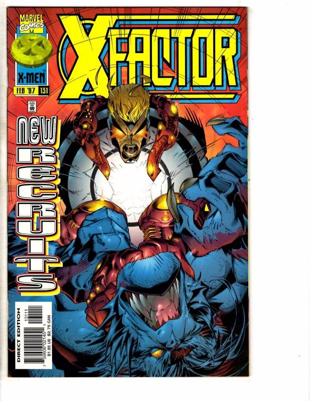 7 X-Factor Marvel Comic Books # 129 130 131 132 133 134 135 X-Men Storm J202