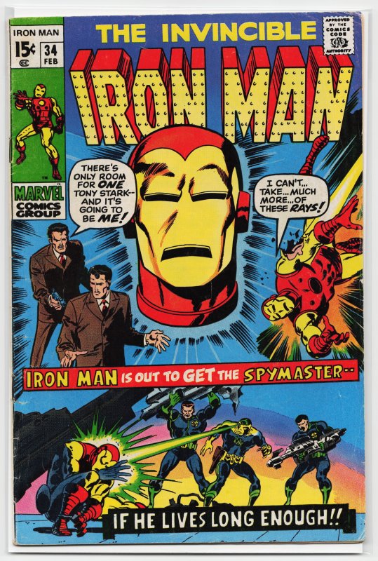 Iron Man #34 (1971) Iron Man