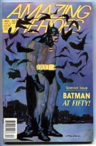 AMAZING HEROES #167 1989 - comics -Batman at 50