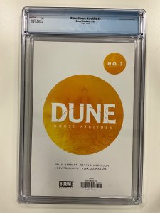 Dune: House Atreides #3 (2020) Walsh Virgin Edition CGC 9.8