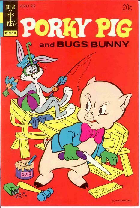 PORKY PIG (1965-1984 GK) 50 VF+ Oct. 1973 COMICS BOOK