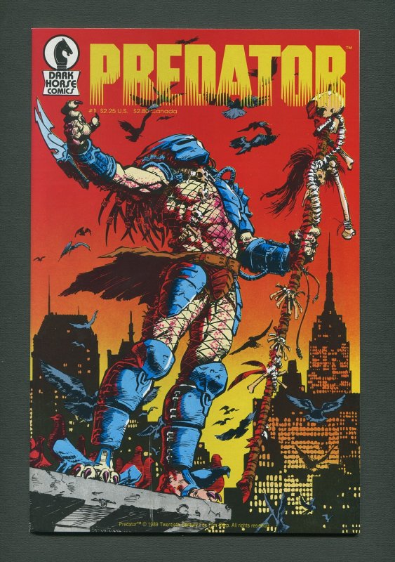 Predator #1  #2  #3  #4 (Complete SET) / NM  /  1989