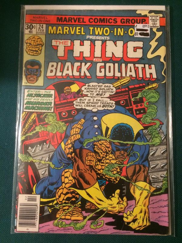 Marvel Two-In-One Presents #24 The Thing and Black Goliath