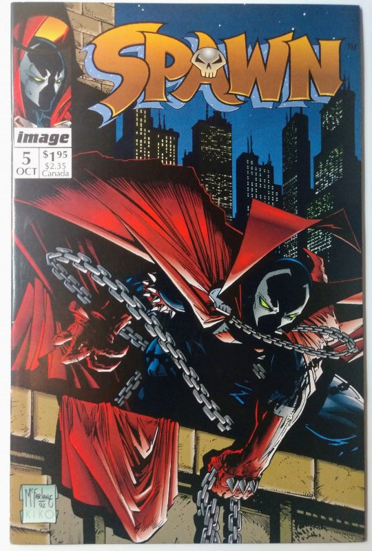 Spawn #5 (9.0. 1992) 1st app of Billy Kincaid, a child predator