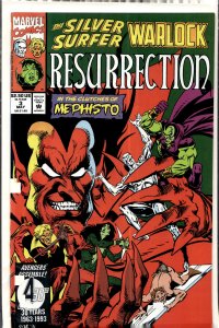 Silver Surfer/Warlock: Resurrection #3 (1993) Warlock