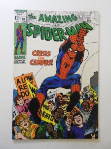 The Amazing Spider-Man #68 (1969) GD+ Condition centerfold detached