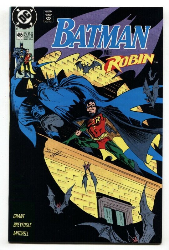 Batman #465 comic book 1991-DC Robin cover