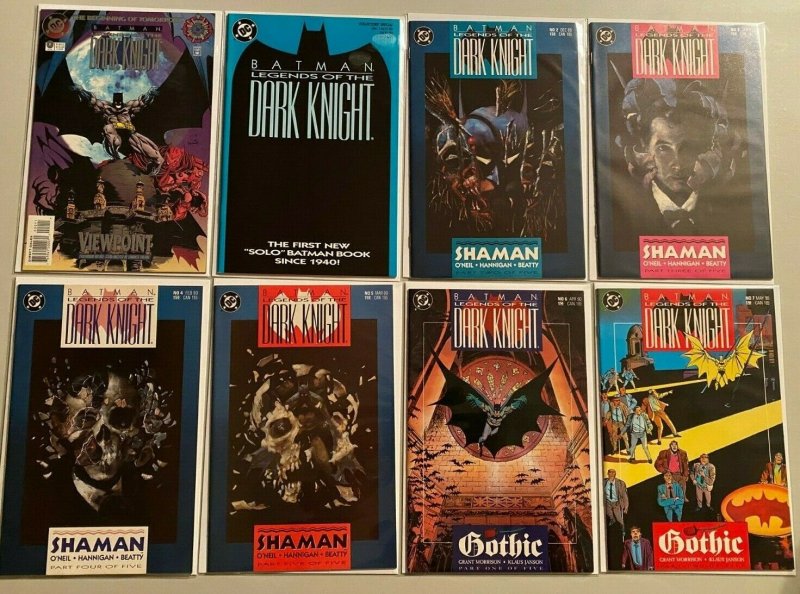 Batman legends of the dark light comic lot:#0-49 50 diff avg 8.5 VF+(1989-93)