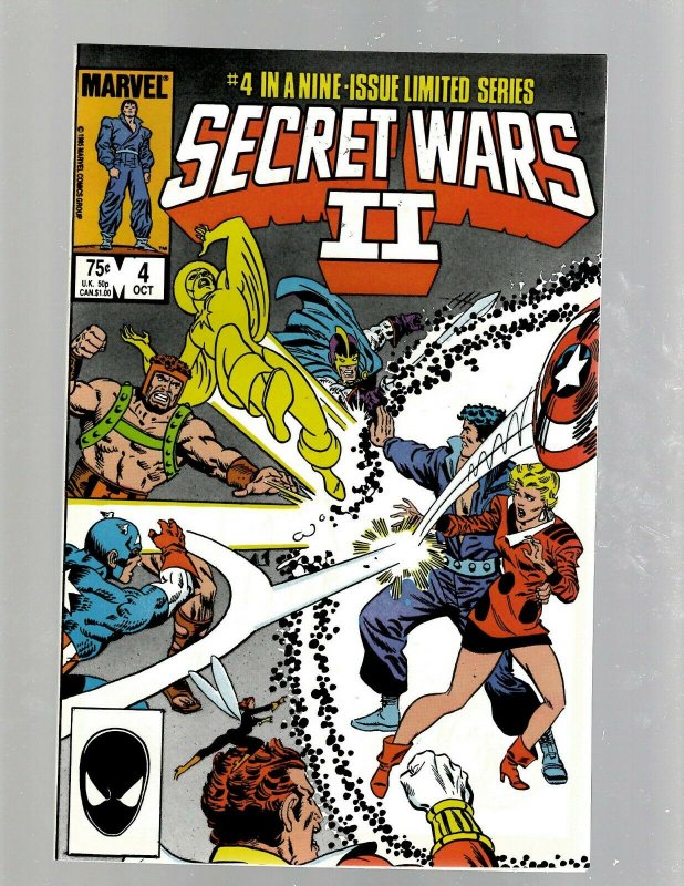 12 Comics Secret Wars II 1 2 3 4 5 6 7 8 9 Shadowmasters 1 1 Spider-Man 1 SB1