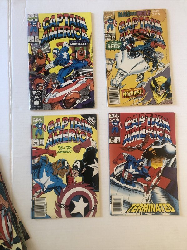 Captain America Lot Of 7 Various Comics