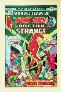 Marvel Team-Up #35 Human Torch and Doctor Strange (Jul 1975, Marvel) - Very Fine