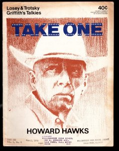 MAG: Take One 3/1/1973-Unicorn-The Film Magazine-Howard hawks cover & intervi...