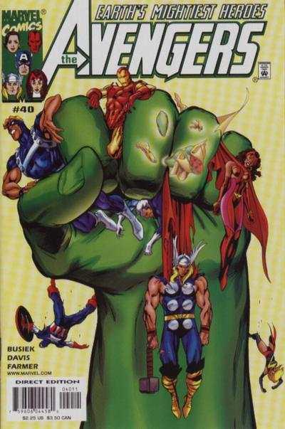 Avengers (1998 series) #40, NM + (Stock photo)