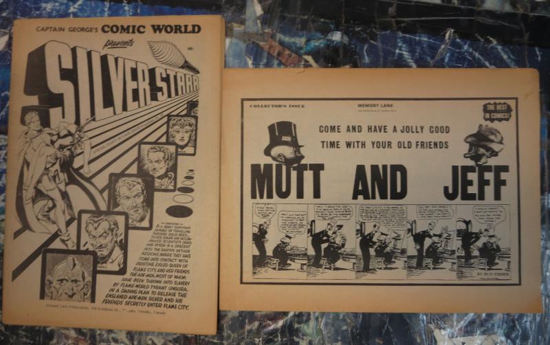 CAPTAIN GEORGE'S COMIC WORLD 16 reprints of vintage comic strips Whizzbang GOOD