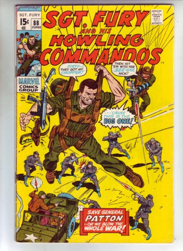 Sgt. Fury and His Howling Commandos #88 (Jun-71) VG/FN Affordable-Grade Sgt. ...