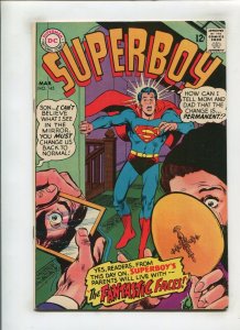 SUPERBOY #145 (8.5) THE FANTASTIC FACES!! 1968