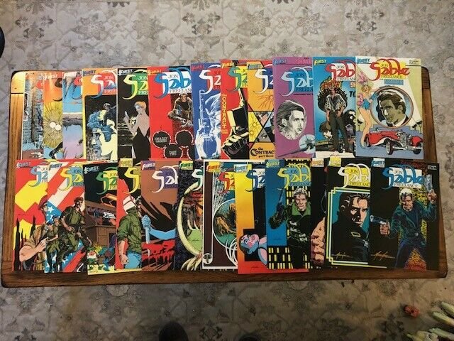 Large Lot!- JON SABLE-#2,7,8-11,18,20,22,24,26,27,30-35,37,39-42,45-46 F/VF(A81)