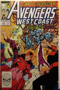 Avengers West Coast #53 Direct Edition (1989)