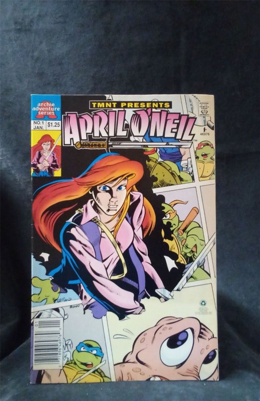 Teenage Mutant Ninja Turtles Present: April O'Neil #1 1993 archie-comics...