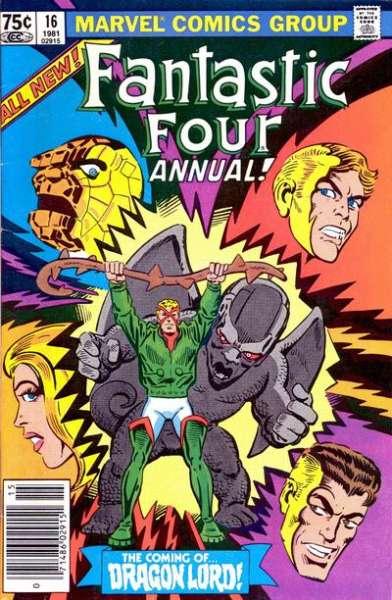 Fantastic Four (1961 series) Annual #16, Fine (Stock photo)