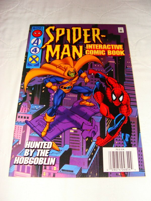 Spider-Man Interactive Comic Books (1996) Dr. Octopus & Hobgoblin LOT of 2