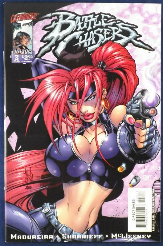 BATTLE CHASERS #3 NM TV Series Joe Madureira Red Monika Cover Image Comics 