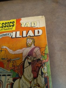Classics Illustrated #77 Homer's Iliad HRN 78 Original O First Edition 1950