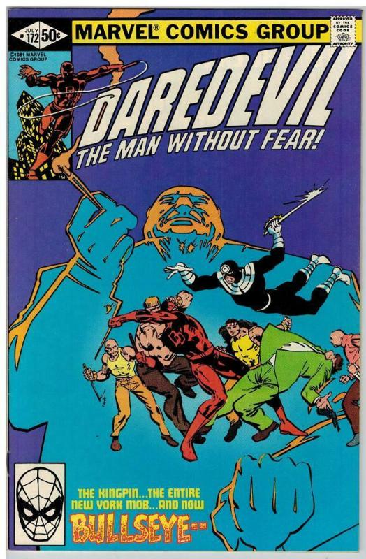 DAREDEVIL 172 VF-NM July 1981 COMICS BOOK